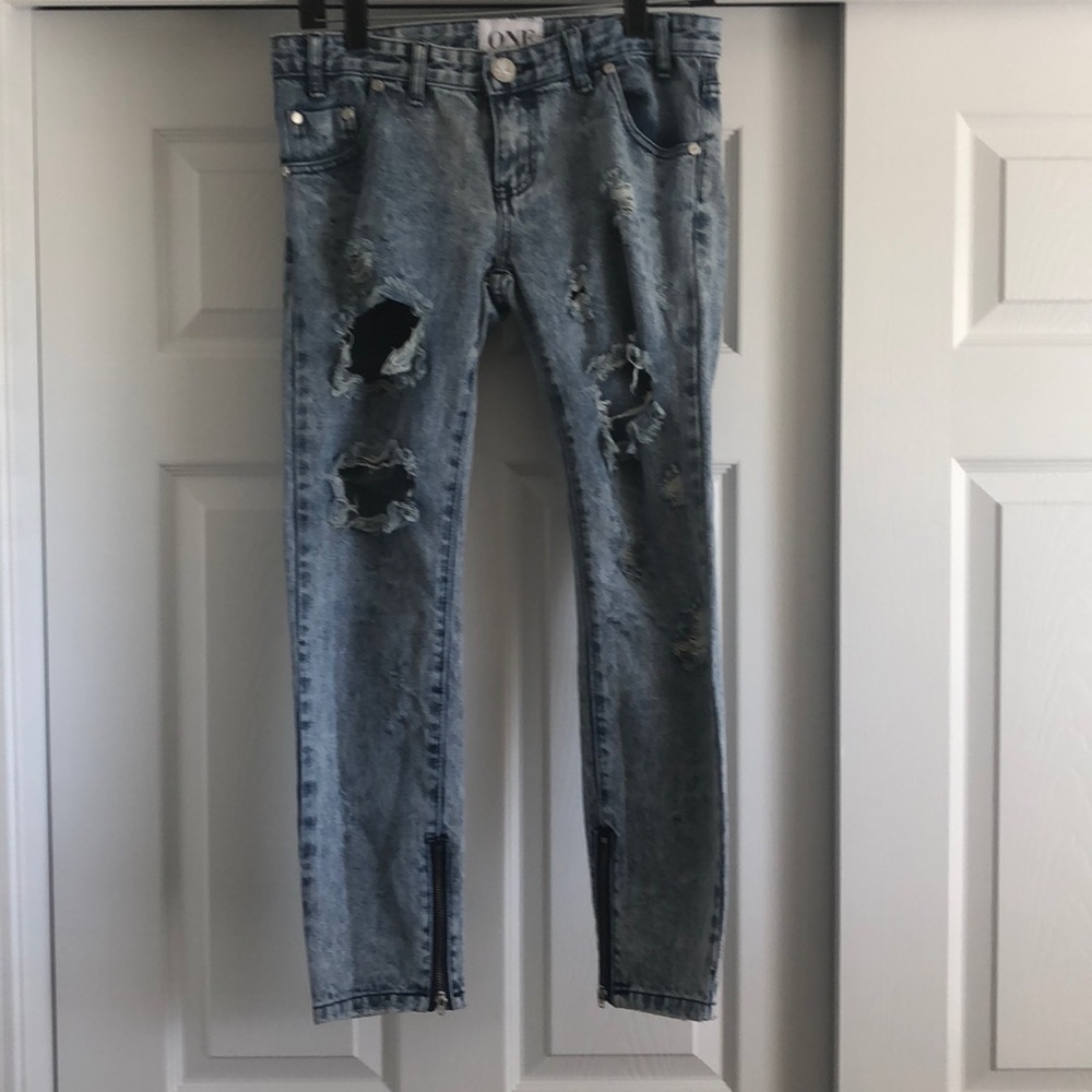 One Teaspoon 1966 Trashed Freebirds Size26